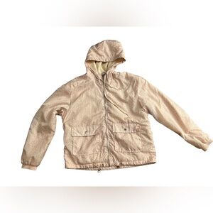 Women's Light Pink Hooded Jacket